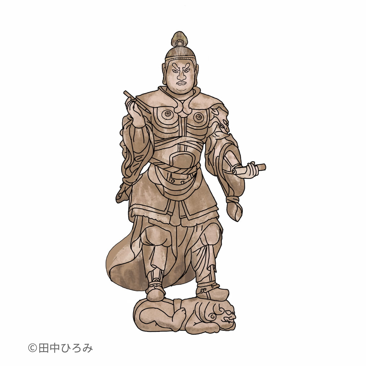 広目天